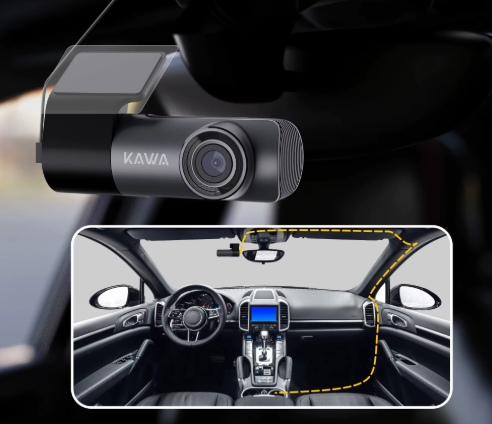 Kamera samochodowa 2K DVR Dash Cam do samochodu